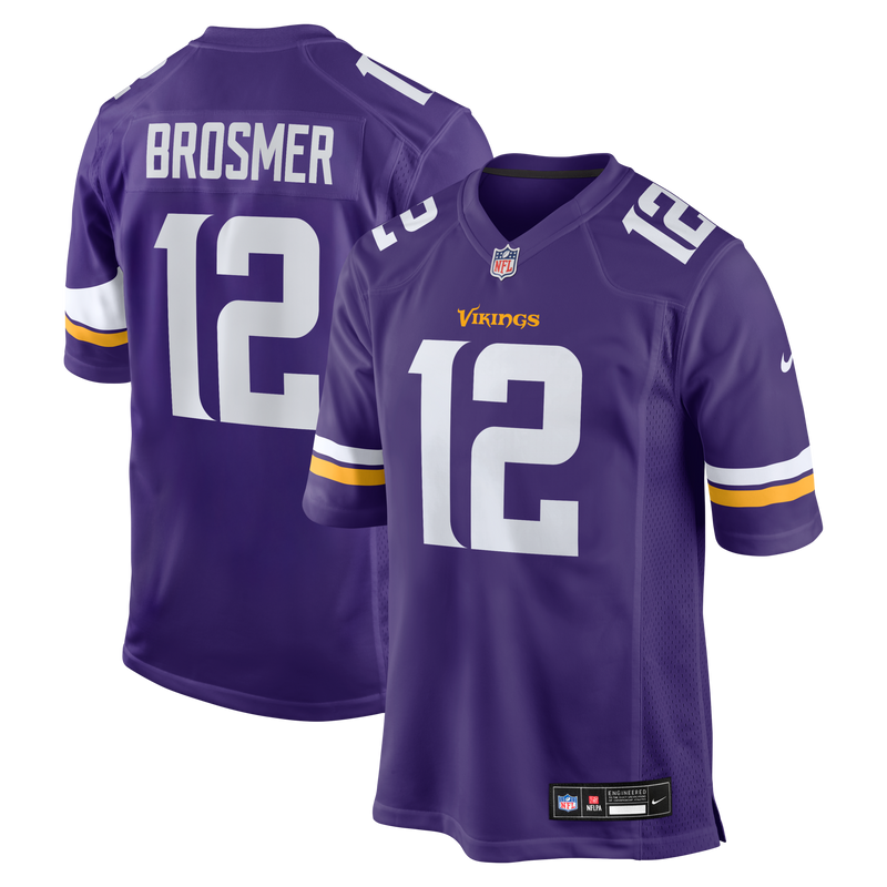 Minnesota Vikings Max Brosmer Purple jersey – view 1