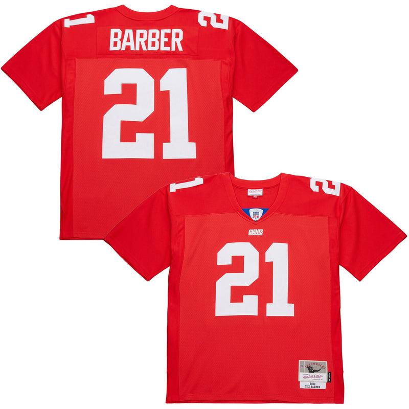 New York Giants Tiki Barber Red jersey – view 1