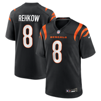 Cincinnati Bengals Ryan Rehkow Black jersey – view 1