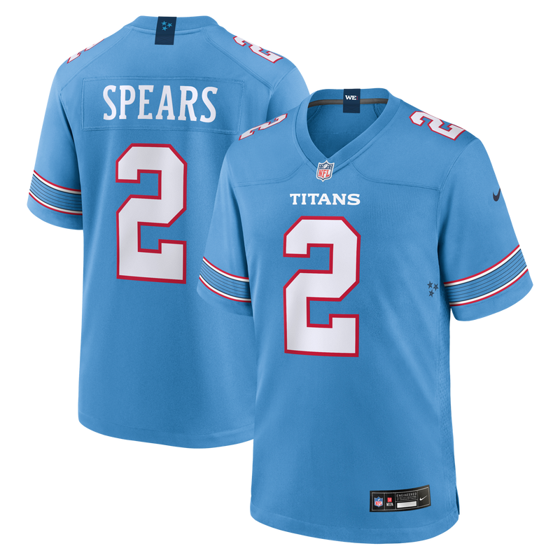 Tennessee Titans Tyjae Spears jersey – view 1