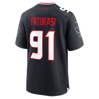 Houston Texans Folorunso Fatukasi Navy jersey – view 3