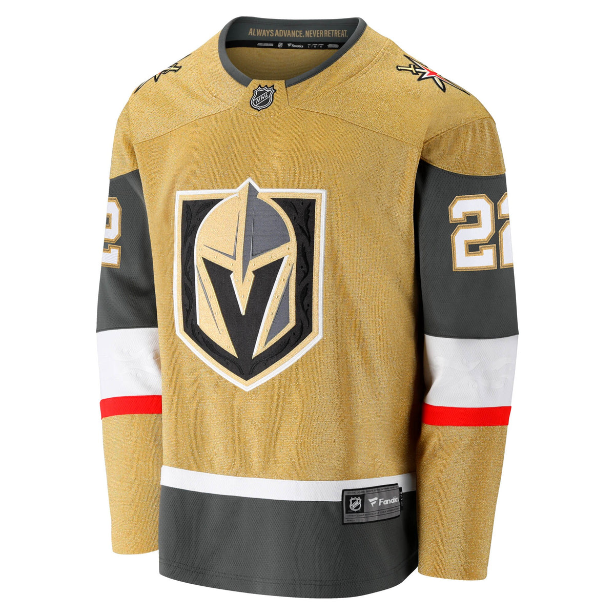 Vegas Golden Knights Cole Smith Fanatics Gold Home Breakaway Jersey