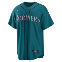 Seattle Mariners Julio Rodríguez Nike Teal Official Replica Player Jersey