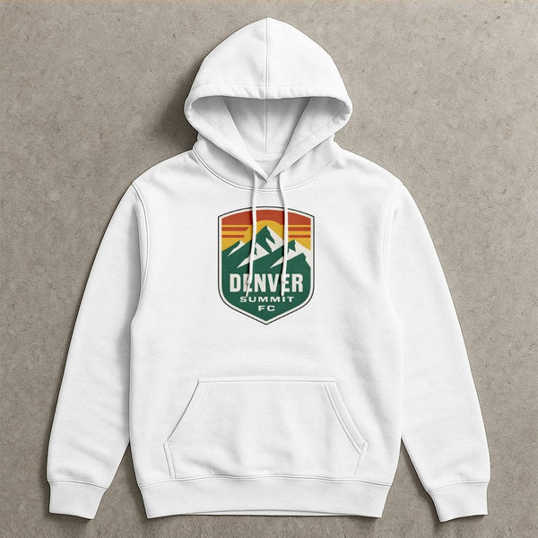 Denver Colorado Hoodie | Retro Mountain Peak Graphic | Premium Cotton Blend | Gift for Hikers and Travel Lovers