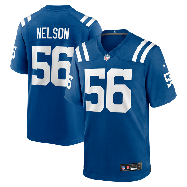 Indianapolis Colts Quenton Nelson Nike Royal Player Game Jersey
