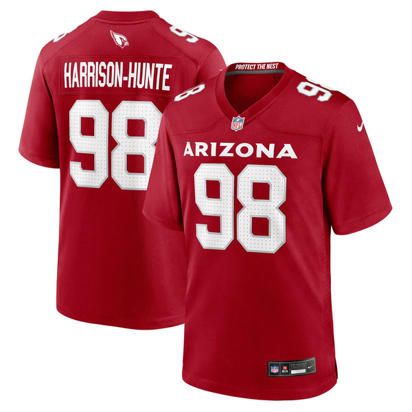 Arizona Cardinals Jared Harrison-Hunte Nike Cardinal Team Game Jersey