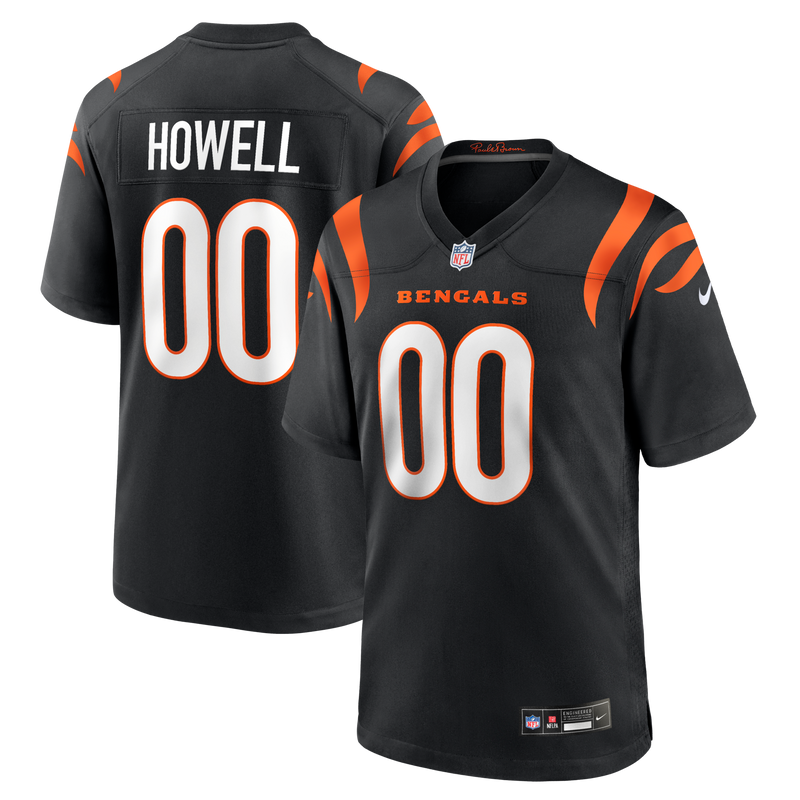 Cincinnati Bengals Cashius Howell Black jersey – view 1