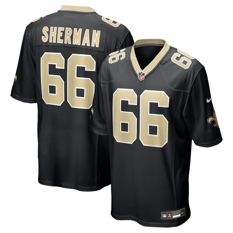New Orleans Saints William Sherman Black jersey – view 1
