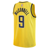 Indiana Pacers Jordan Brand Replica Statement Edition Swingman Jersey - Gold - T.J. McConnell -