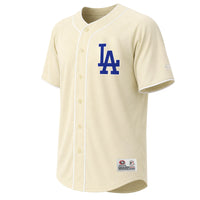 Los Angeles Dodgers Stitches Cream Fashion Jersey