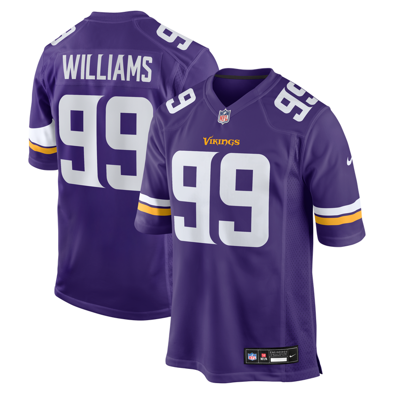 Minnesota Vikings Elijah Williams Purple jersey – view 1