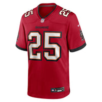 Tampa Bay Buccaneers Jacob Parrish Red jersey – view 2