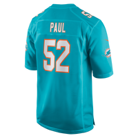 Miami Dolphins Patrick Paul Aqua jersey – view 3