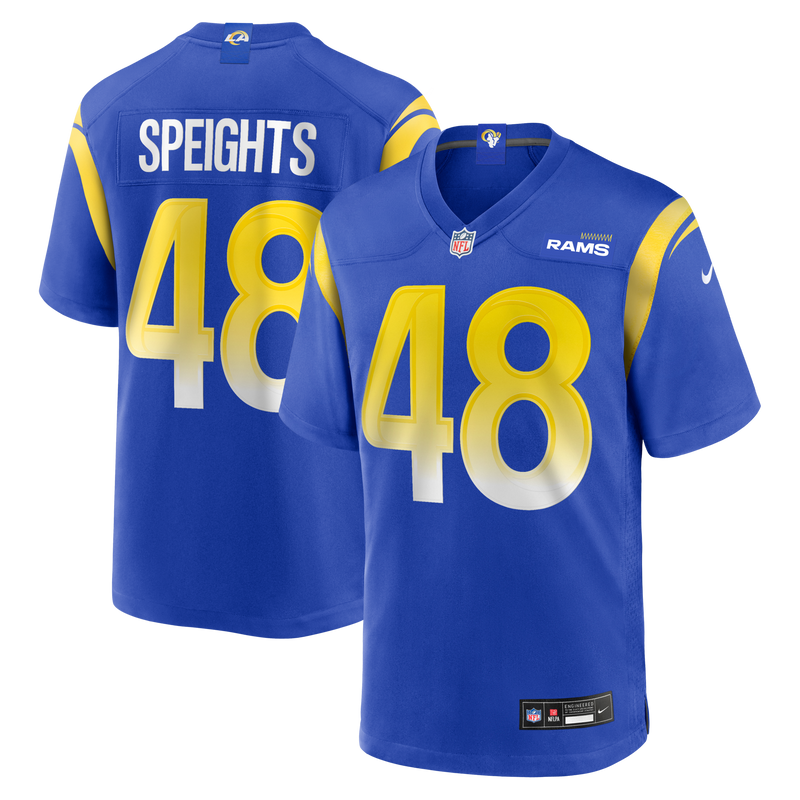 Los Angeles Rams Omar Speights Royal jersey – view 1