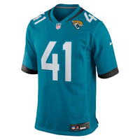 Jacksonville Jaguars Josh Hines-Allen Teal jersey – view 2