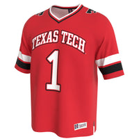 Texas Tech Red Raiders GameDay Greats Lightweight Collegiate Football Fashion Jersey - Red
