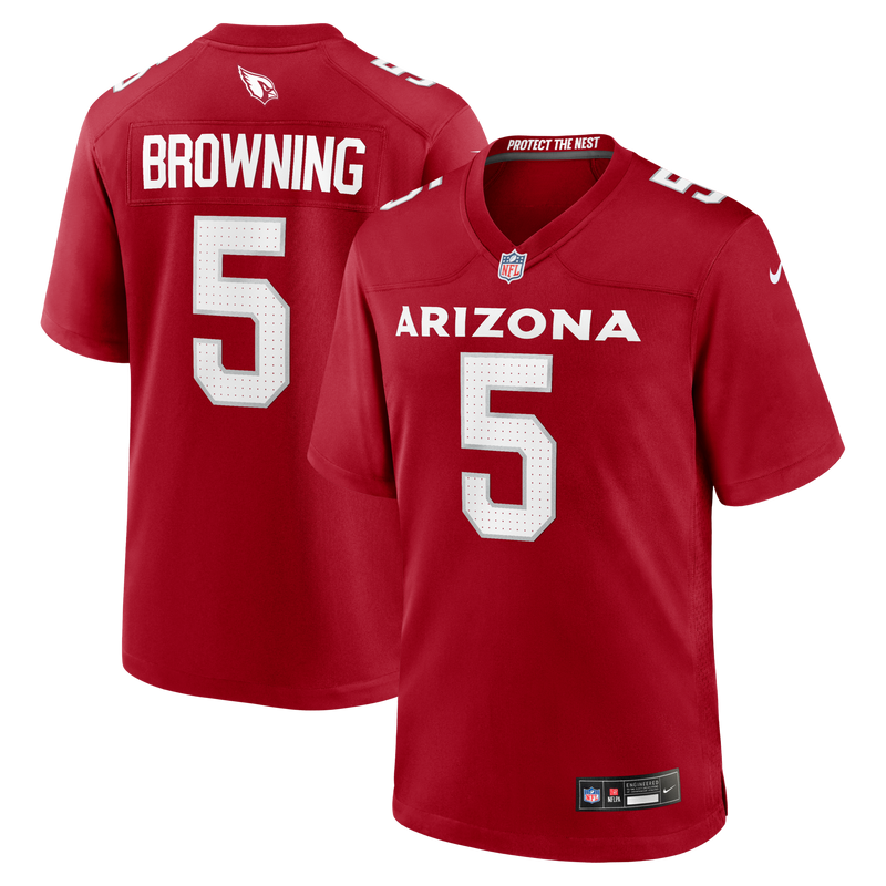 Arizona Cardinals Baron Browning Cardinal jersey – view 1