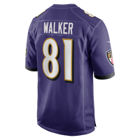 Baltimore Ravens Devontez Walker Purple jersey – view 3