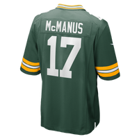 Green Bay Packers Brandon McManus Green jersey – view 3