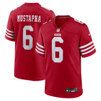San Francisco 49ers Malik Mustapha Scarlet jersey – view 1