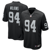 Las Vegas Raiders Christian Wilkins Black jersey – view 1