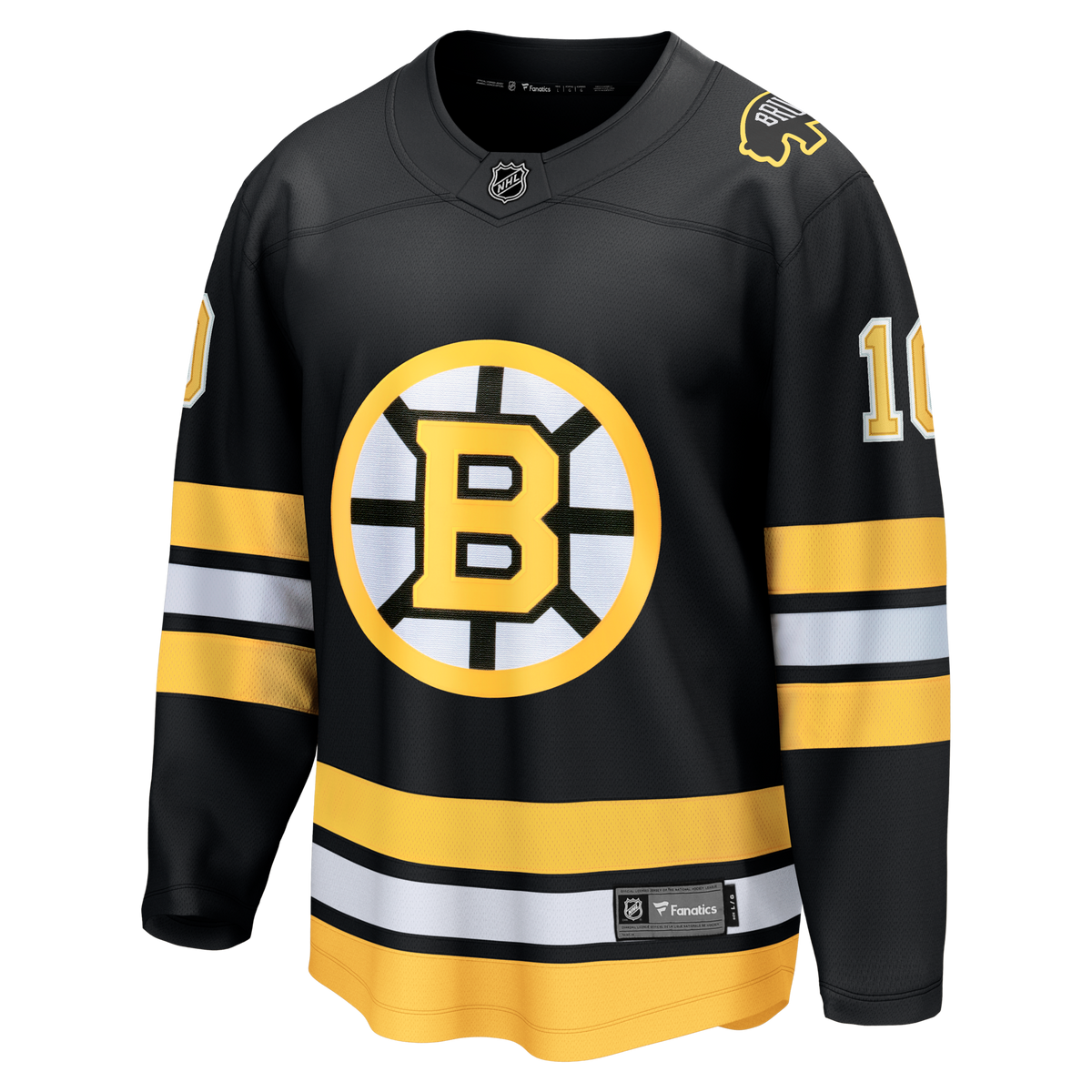 Boston Bruins JJ Peterka Fanatics Black Home Breakaway Jersey