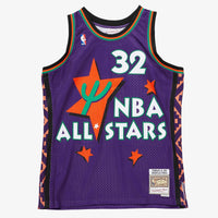 NBA Mitchell & Ness Shaquille O'Neal 1995 Swingman Authentic Jersey All-Star - Purple