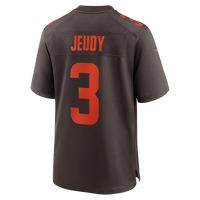 Cleveland Browns Jerry Jeudy Brown jersey – view 4