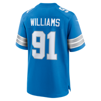 Detroit Lions Tyleik Williams Blue jersey – view 3