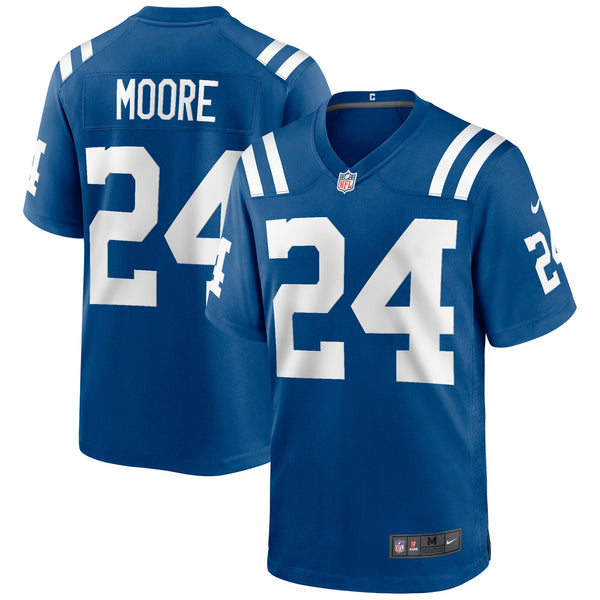 Indianapolis Colts Lenny Moore Nike Royal Game Retired Player Jersey