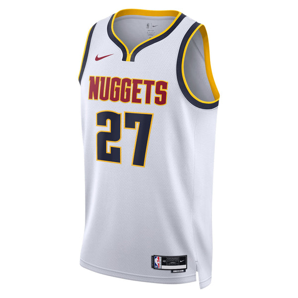 Denver Nuggets Nike Association Edition Swingman Jersey - White - Jamal Murray -