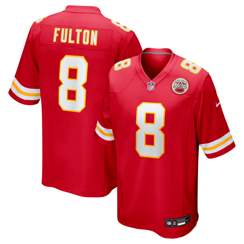 Kansas City Chiefs Kristian Fulton Red jersey – view 1