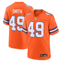 Denver Broncos Dennis Smith Orange jersey – view 1