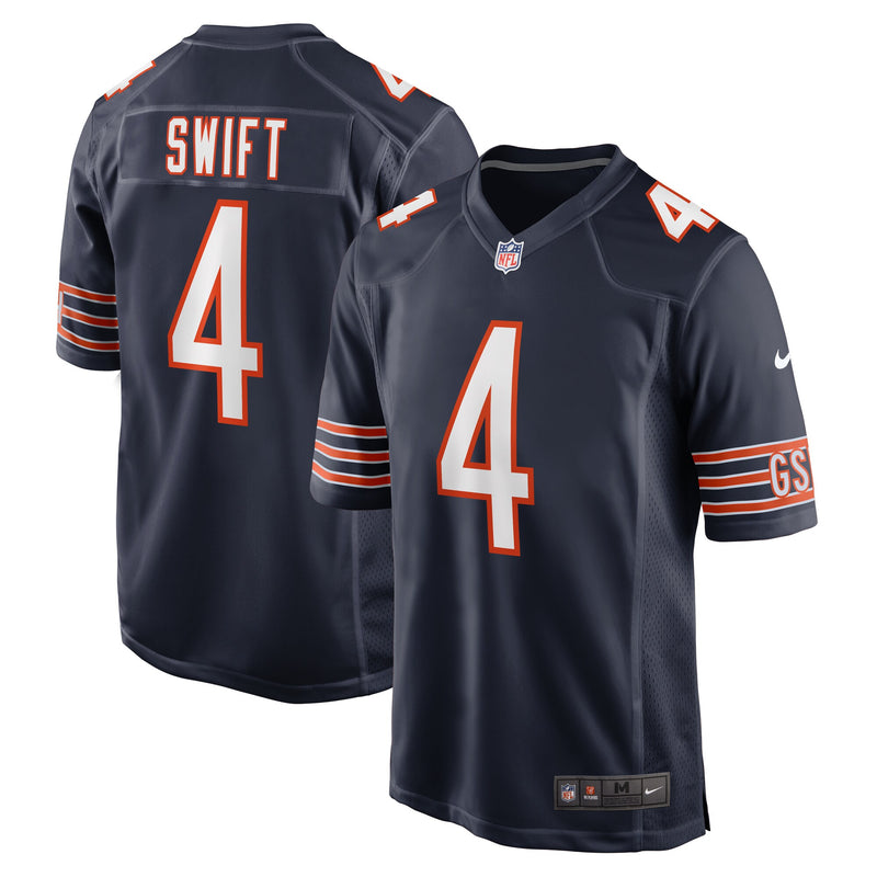Chicago Bears D'Andre Swift Navy jersey – view 1