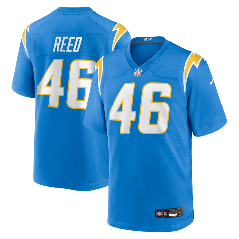 Los Angeles Chargers Nikko Reed jersey – view 1