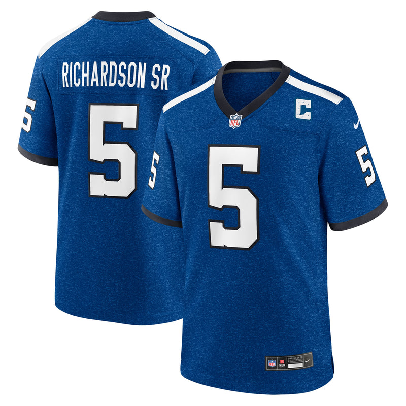 Indianapolis Colts Anthony Richardson Sr. Royal jersey – view 1