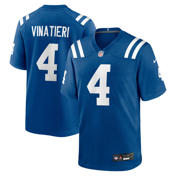 Indianapolis Colts Adam Vinatieri Nike Royal Team Retired Game Jersey