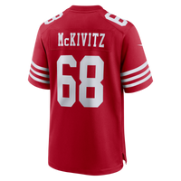 San Francisco 49ers Colton McKivitz Scarlet jersey – view 3