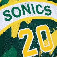 Seattle Supersonics Mitchell & Ness Gary Payton 1994 Hyper Hoops Swingman Jersey - Green