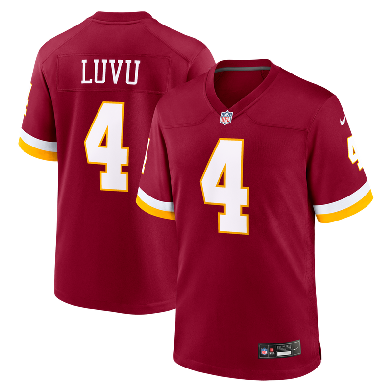 Washington Commanders Frankie Luvu Burgundy jersey – view 1