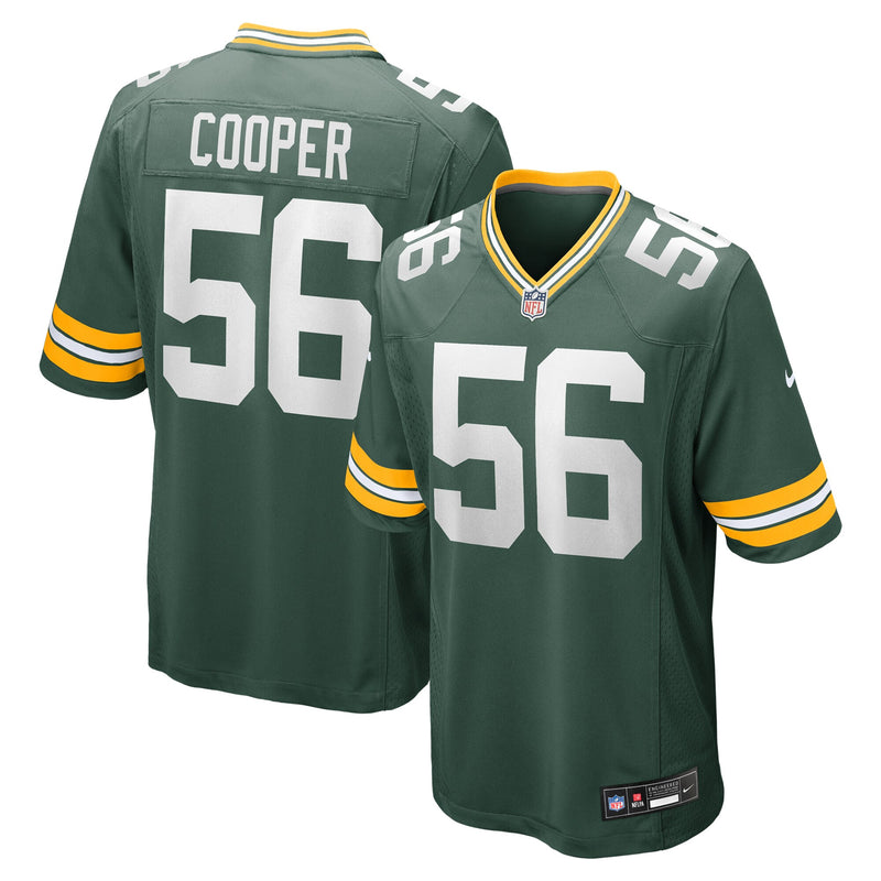 Green Bay Packers Edgerrin Cooper Green jersey – view 1