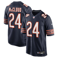 Chicago Bears Nick McCloud Navy jersey – view 2