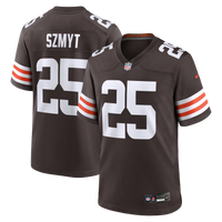 Cleveland Browns Andre Szmyt Brown jersey – view 1