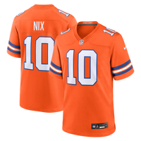 Denver Broncos Bo Nix Orange jersey – view 1
