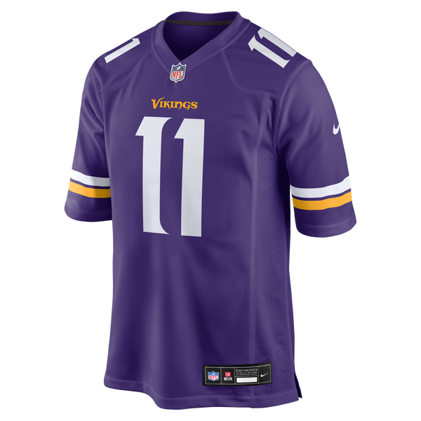 Minnesota Vikings Carson Wentz Nike Purple Team Game Jersey