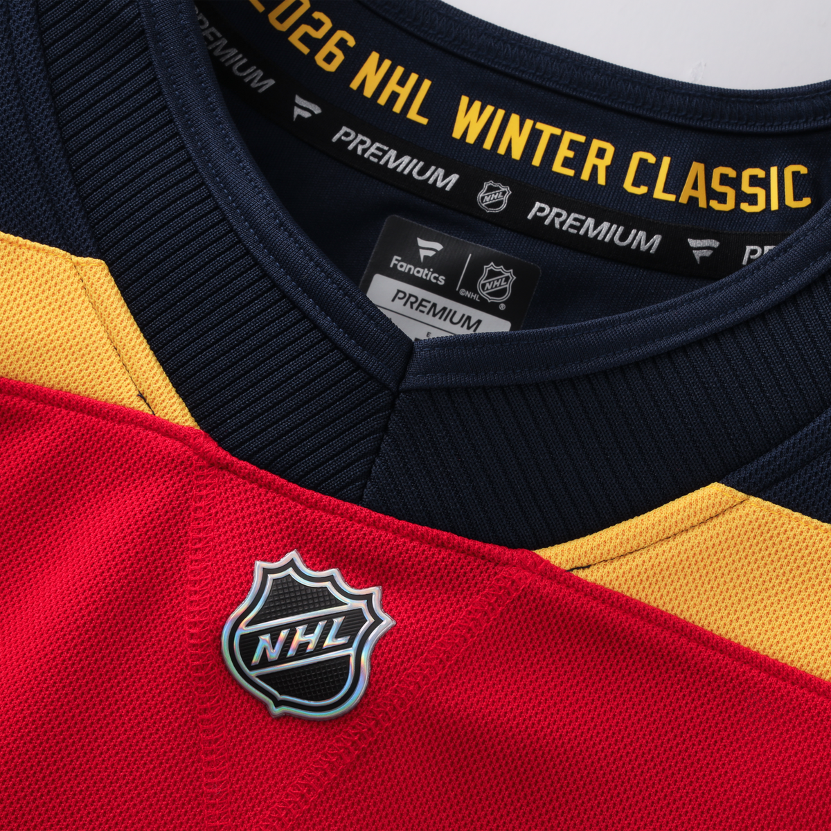 Florida Panthers Fanatics Red 2026 NHL Winter Classic Premium Jersey