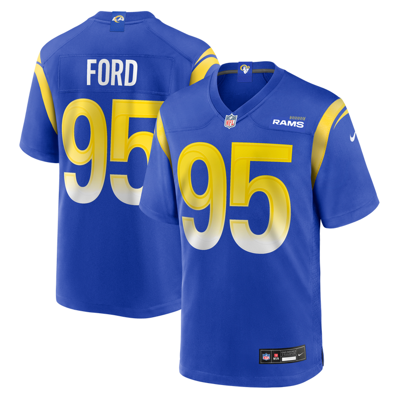 Los Angeles Rams Poona Ford Royal jersey – view 1