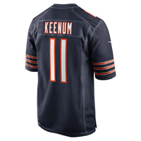 Chicago Bears Case Keenum Navy jersey – view 4