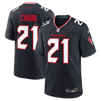 Houston Texans Nick Chubb Navy jersey – view 1
