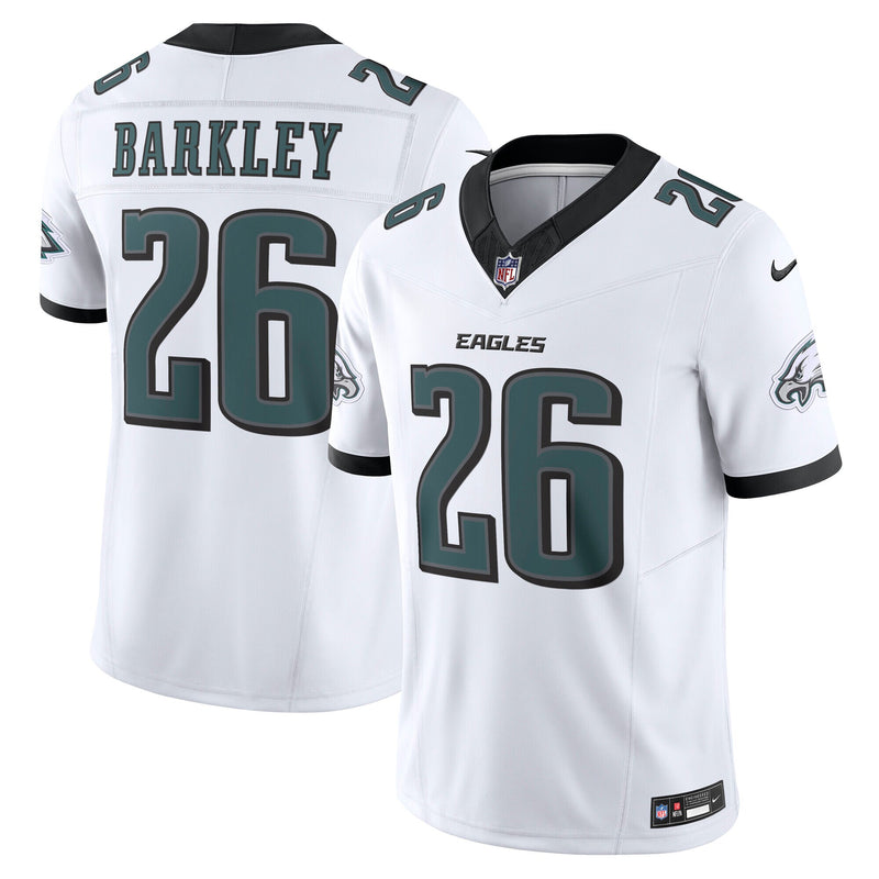 Philadelphia Eagles Saquon Barkley White jersey – view 1